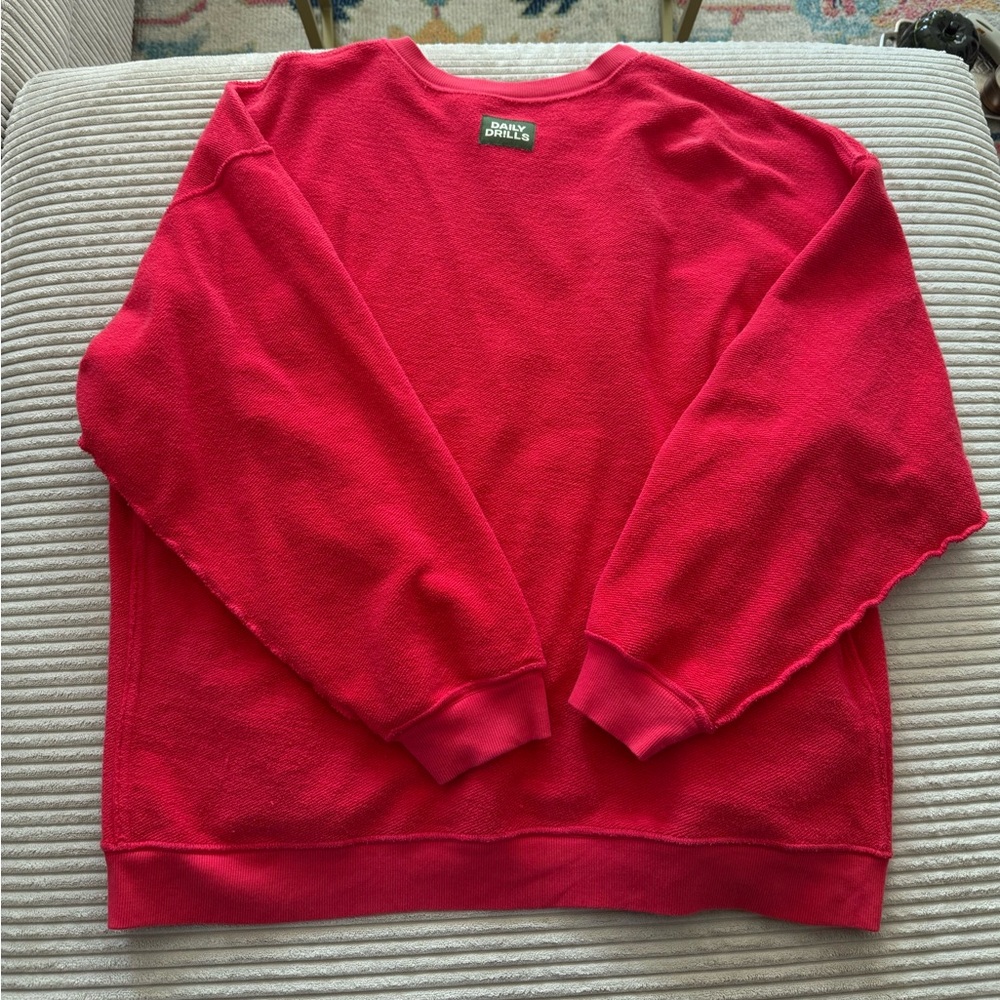 Daily Drills Red Sweatshirt